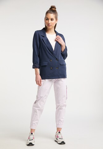 Blazer MYMO en bleu : devant