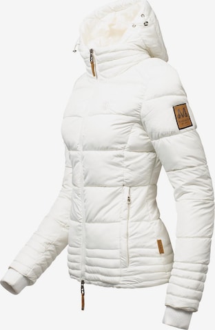 MARIKOO Winter jacket 'Sole' in White: front