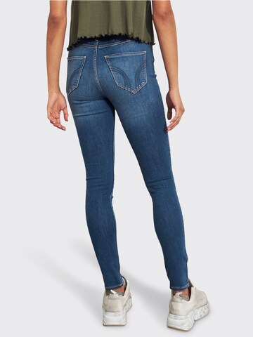 HOLLISTER Skinny Jeans 'BTS19-BRIGHT BLUE DEST HRSS 34 1CC' i blå