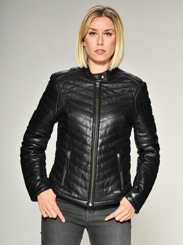 MUSTANG Between-Season Jacket 'Henrietta' in Black: front