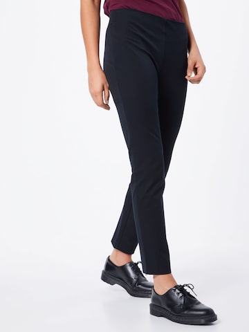 Coupe slim Pantalon 'KESLINA' Lauren Ralph Lauren en noir : devant