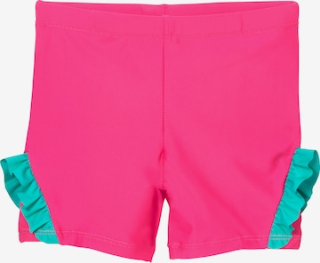 PLAYSHOES Badeset 'Schwimmshirt + Badehose' in Pink