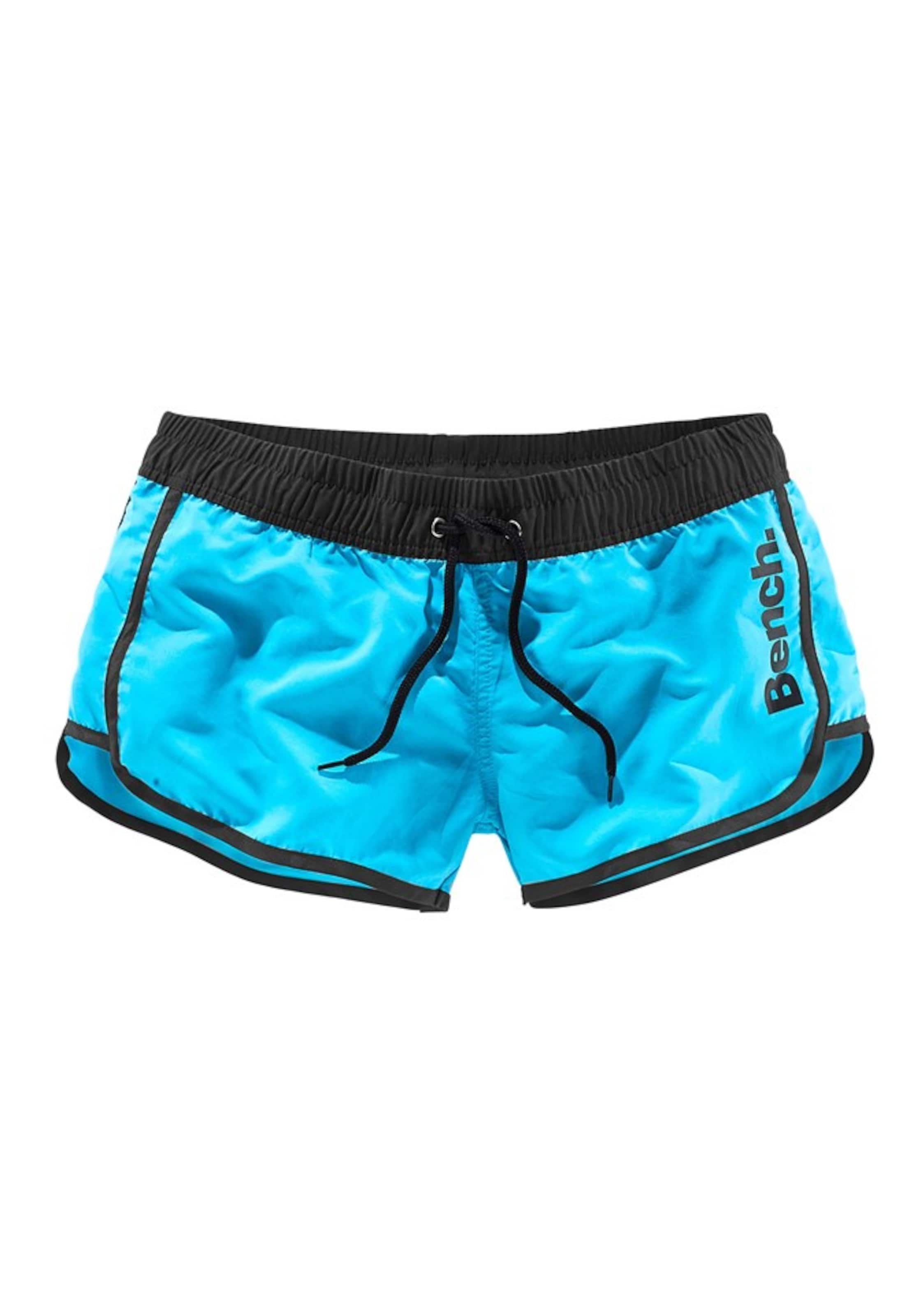 BENCH Plavecké šortky – modrá: přední strana