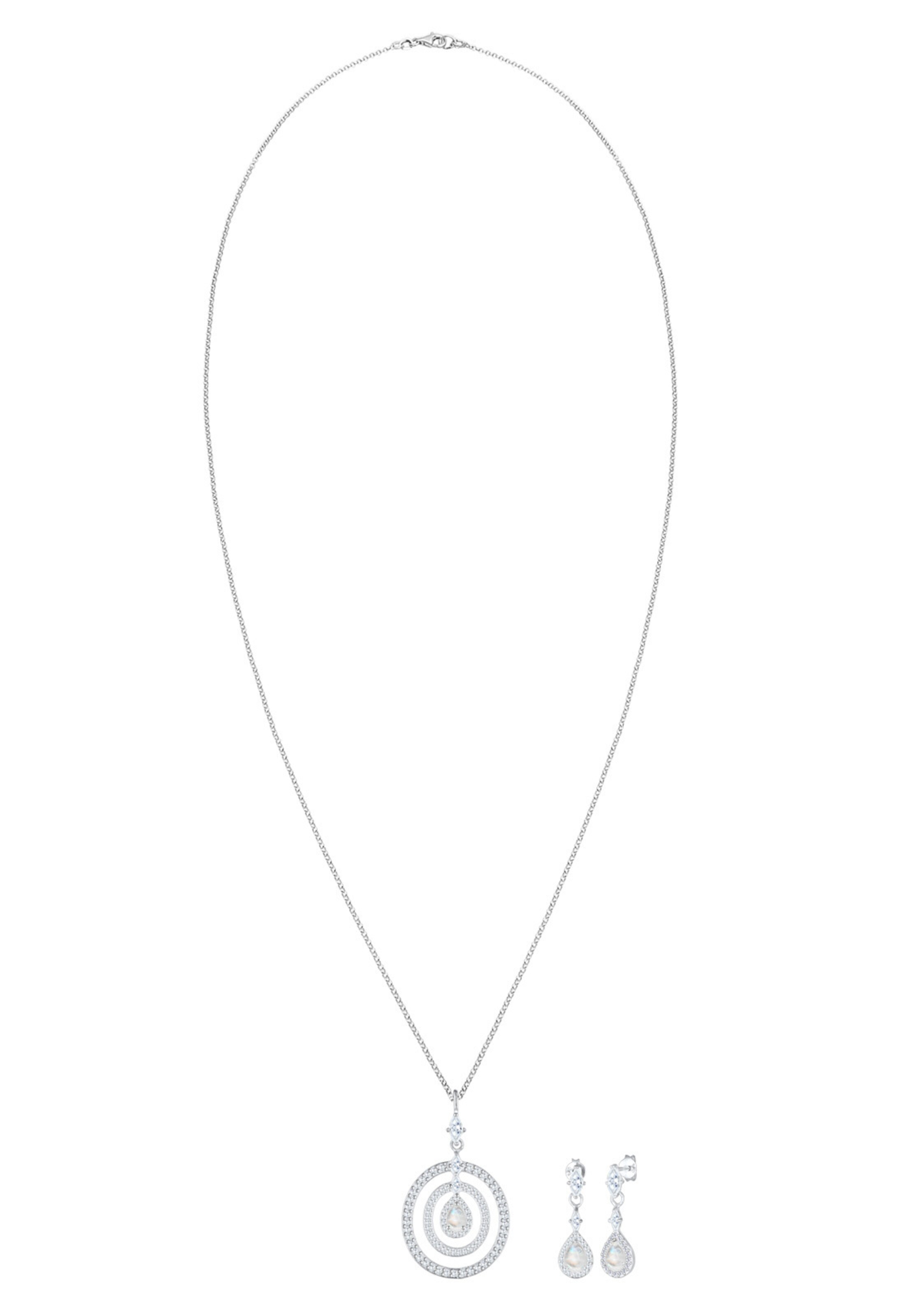Parure de bijoux ELLI PREMIUM en argent : devant