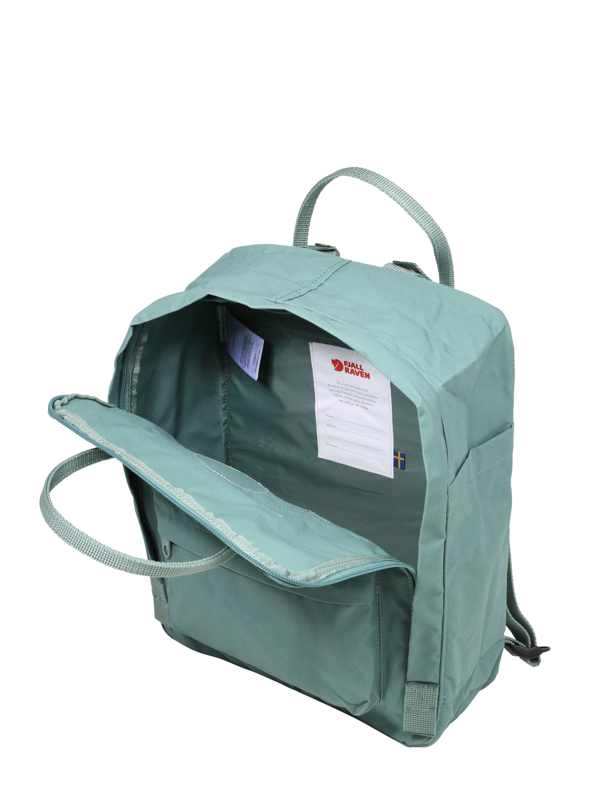 Sac à dos 'Kånken' Fjällräven en vert : au dessus