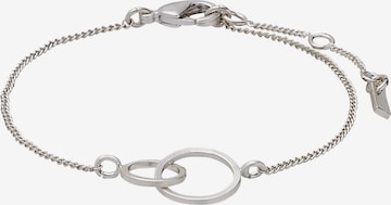 Pilgrim Armband 'Harper' in Zilver: voorkant