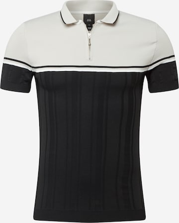 River Island - Ajuste regular Camiseta en negro: frente