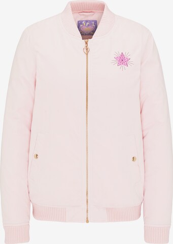 MYMO Between-Season Jacket in Pink: front