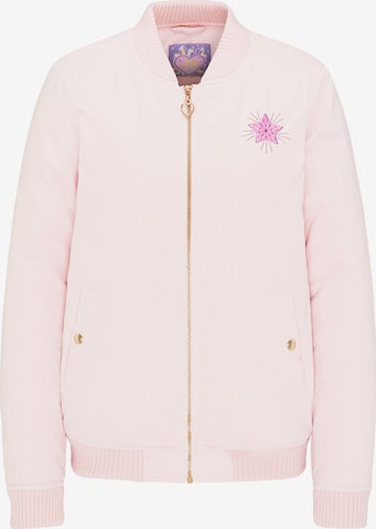MYMO Prechodná bunda - ružová: predná strana