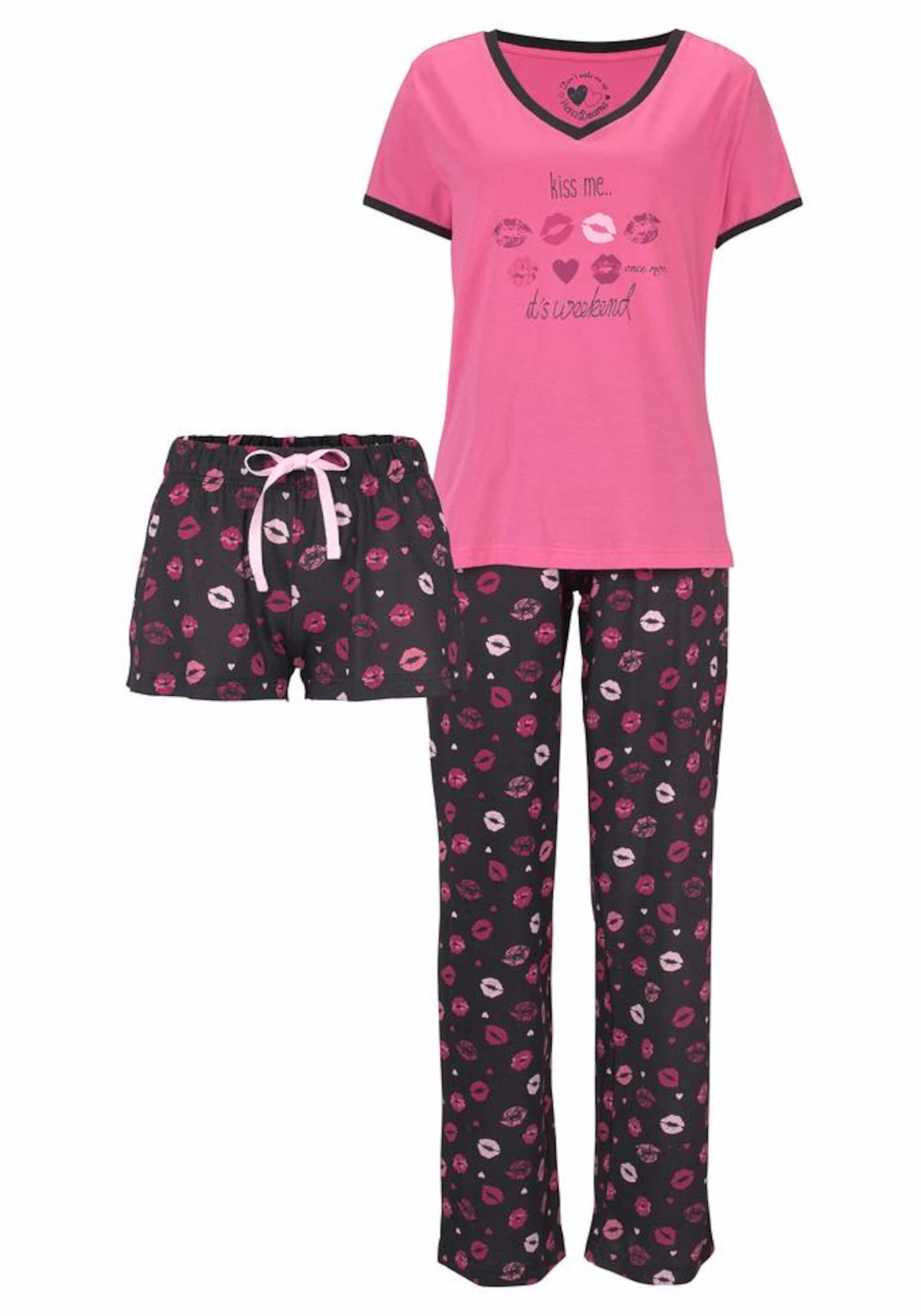 VIVANCE - Pijama em rosa: frente