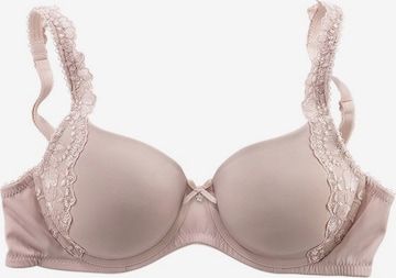 LASCANA T-shirt Bra in Pink: front