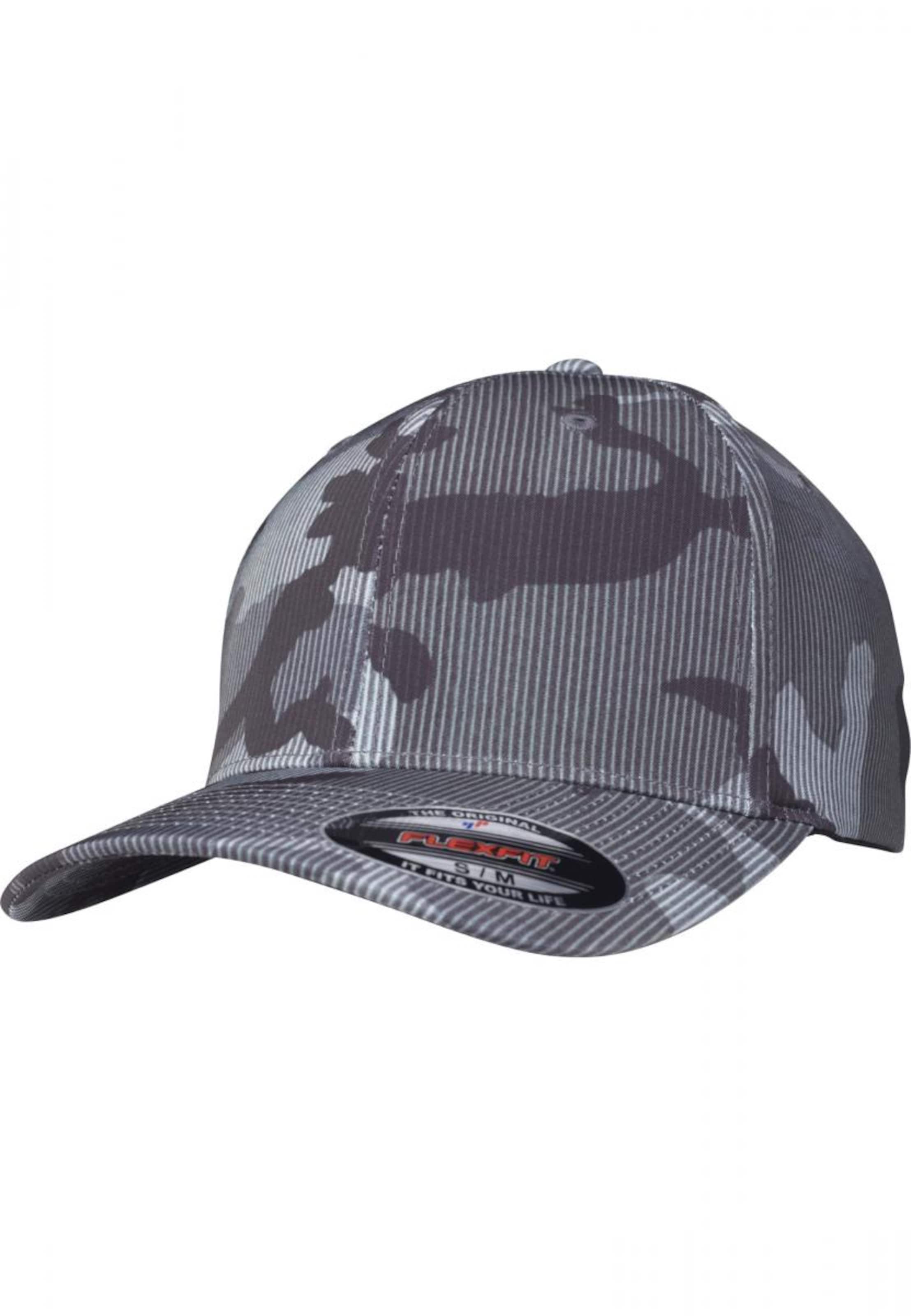 Flexfit Cap 'Camo Stripe' in Mischfarben: Vorderseite