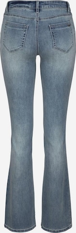 ARIZONA Bootcut-Jeans in Blau
