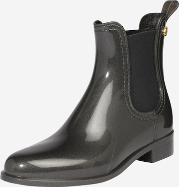 LEMON JELLY Rubber Boots 'Comfy' in Grey: front