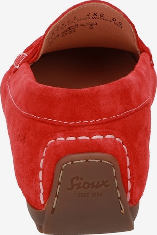 SIOUX Moccasins in Red