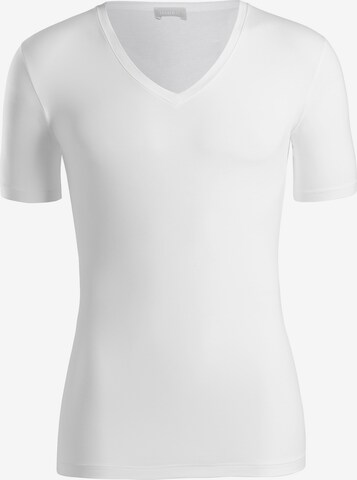 Maillot de corps Hanro en blanc : devant