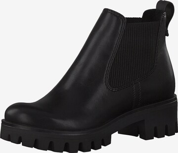 TAMARIS Chelsea Boots in Schwarz: predná strana