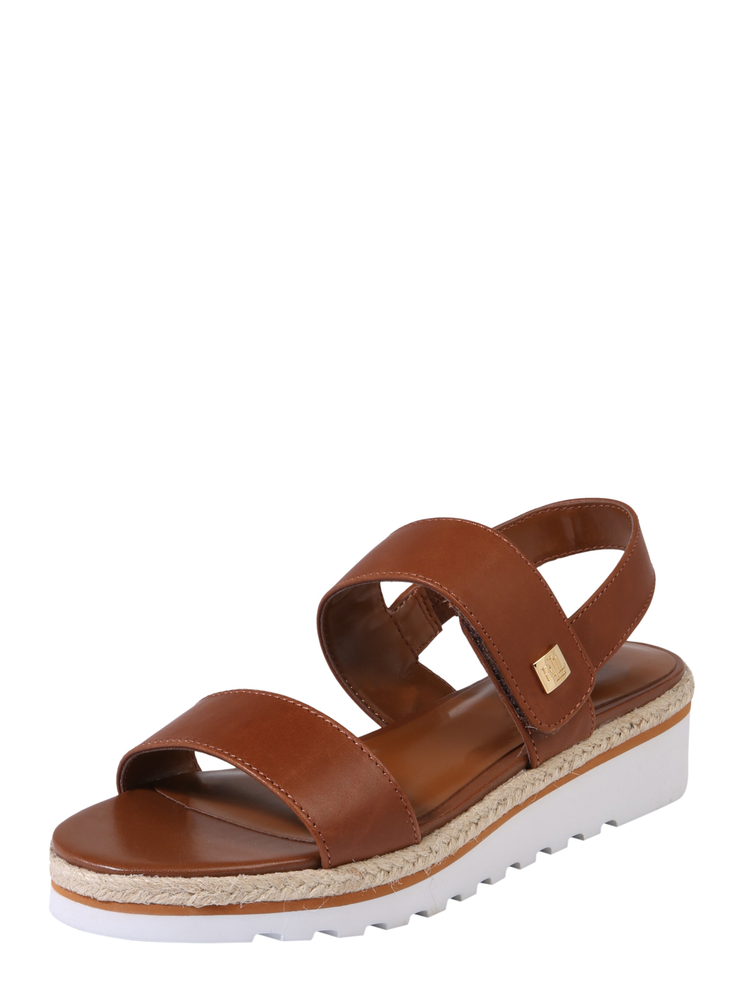 Lauren Ralph Lauren - Sandaal 'JEWELLE' in de kleur Bruin