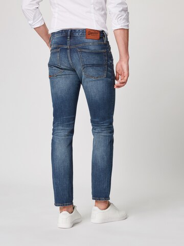 Superdry Slimfit Jeans 'Daman' in Blau: zadná strana