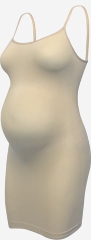 MAGIC Bodyfashion Regular Shapingklänning 'Mommy Supporting Dress' i beige: framsida