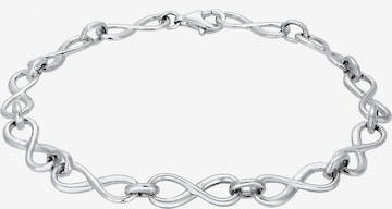 ELLI Armband 'Infinity' in Zilver: voorkant