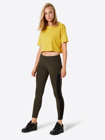 Urban Classics Skinny Leggings in Grün