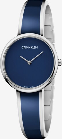 Calvin Klein Analoog horloge in Blauw: voorkant