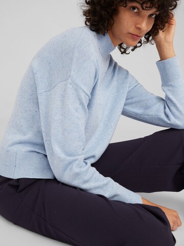 Wide Leg Pantalon à plis 'Camille' EDITED en bleu