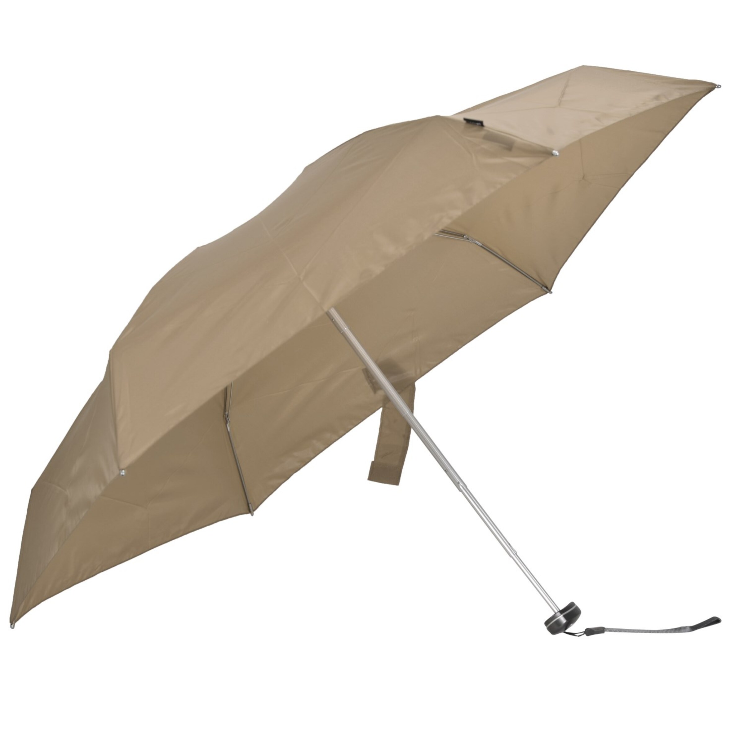 KNIRPS - Paraplu 'Manual Travel' in de kleur Bruin