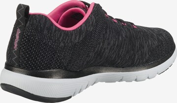 SKECHERS Rövid szárú sportcipők 'FLEX APPEAL 3.0' - fekete