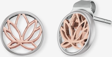 Engelsrufer Earrings 'Lotus' in Silver: front
