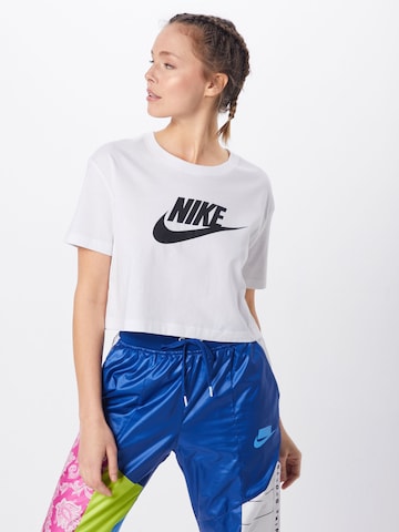 Nike Sportswear Shirts i hvid: forside