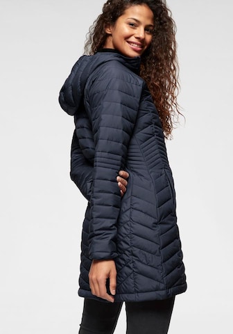 Manteau fonctionnel 'Powder Lite Mid' COLUMBIA en bleu