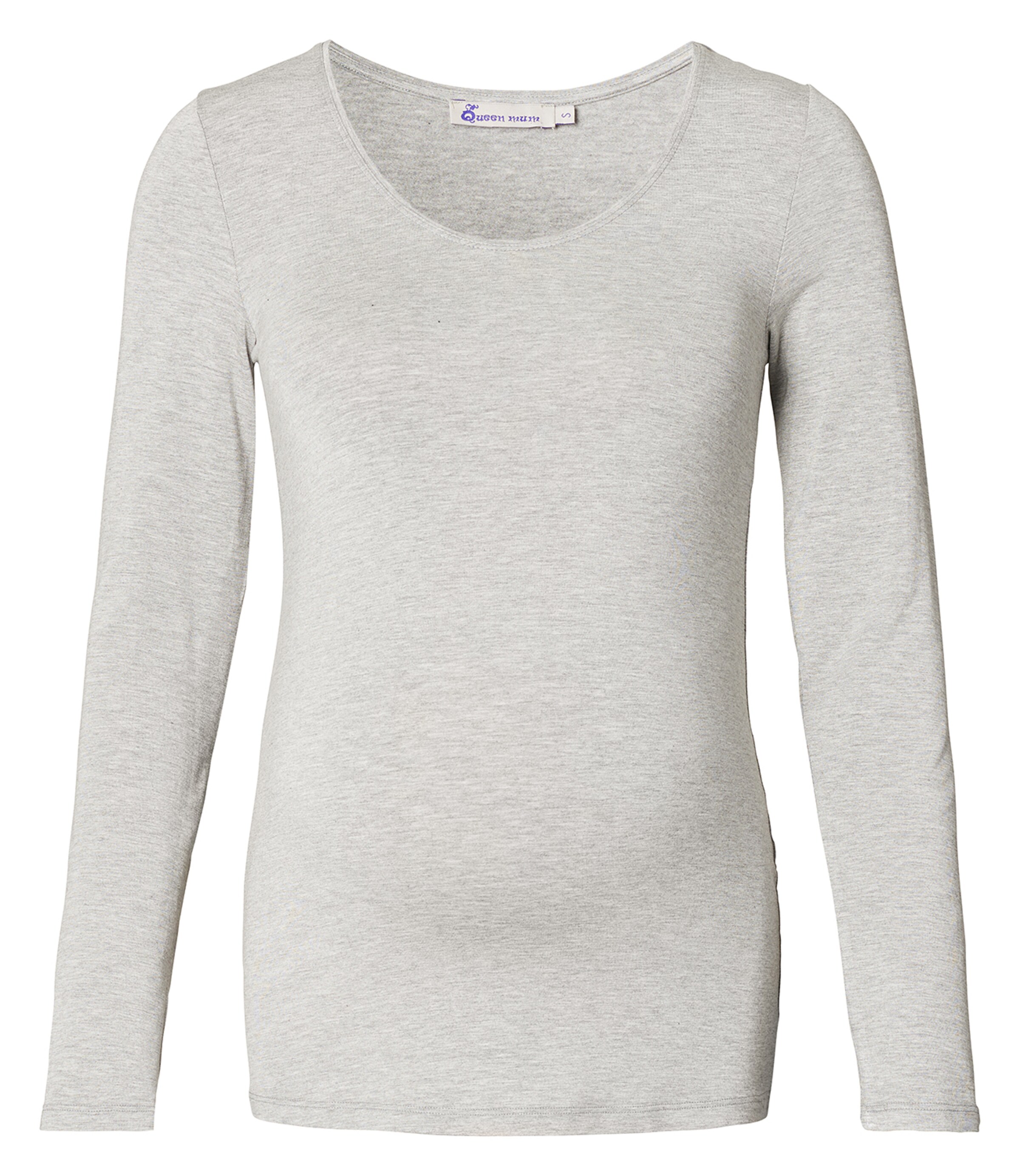 QUEEN MUM - Langarmshirt in grau