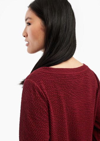 s.Oliver Sweatshirt in Rot