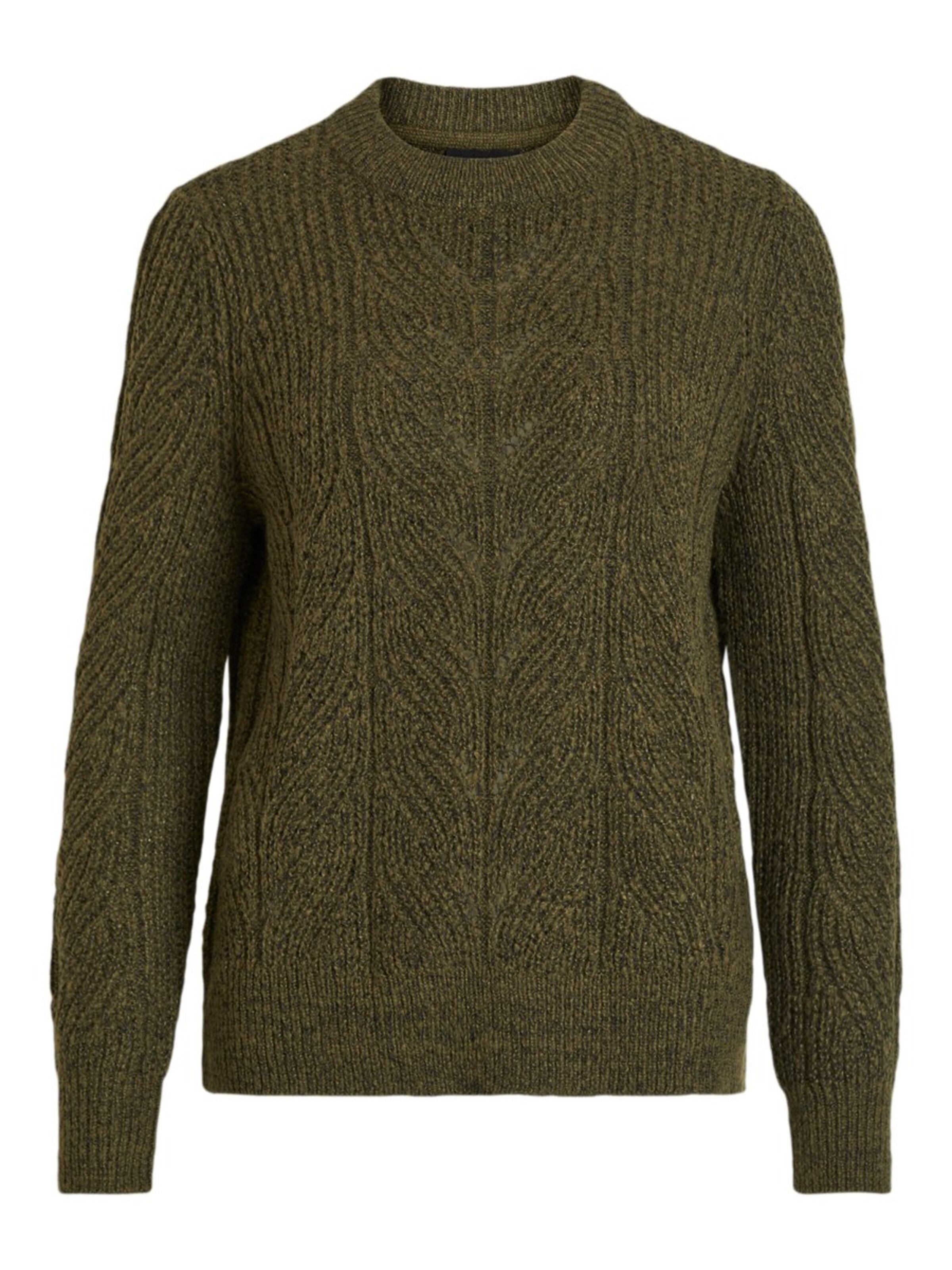 OBJECT - Trui 'OBJNOVA STELLA' in de kleur Olijfgroen