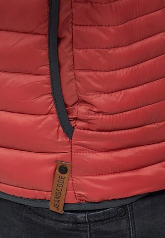 INDICODE JEANS Between-Season Jacket 'Islington' in Red