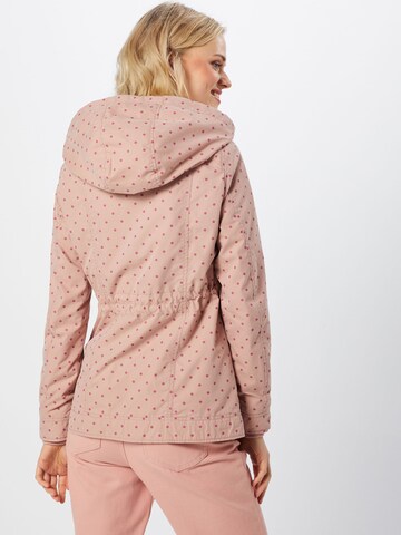 Veste mi-saison ONLY en rose : derrière