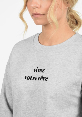 Blend She Sweatshirt 'Aurelie' in Grau