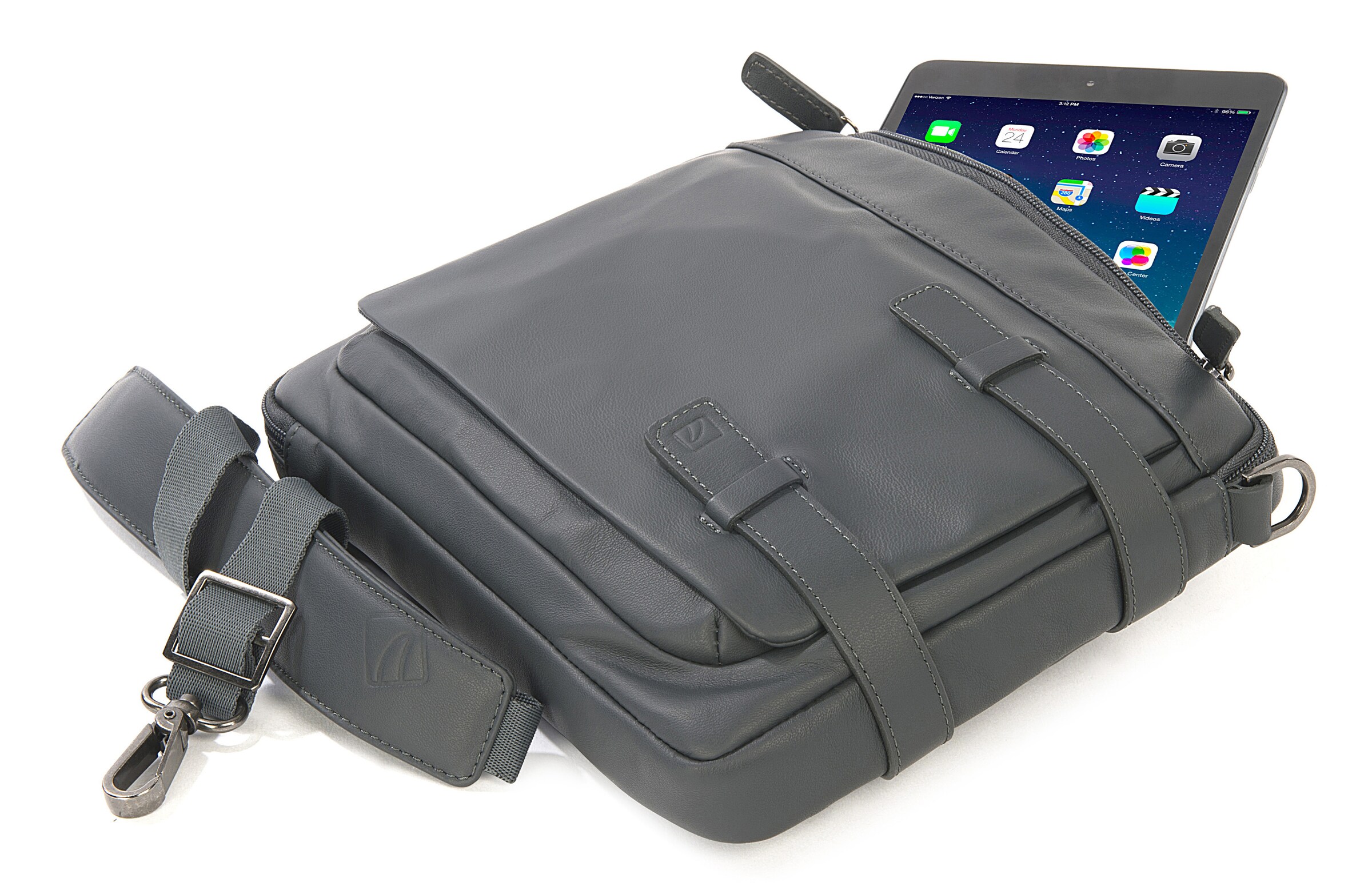 Sac à bandoulière TUCANO en gris