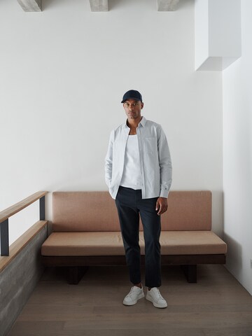Classic Navy Chino Look by DAN FOX APPAREL