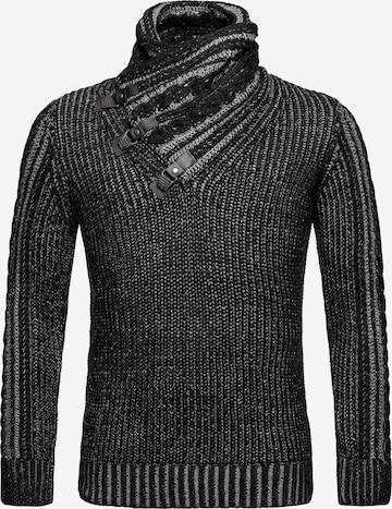 Redbridge Pullover in Schwarz: predná strana