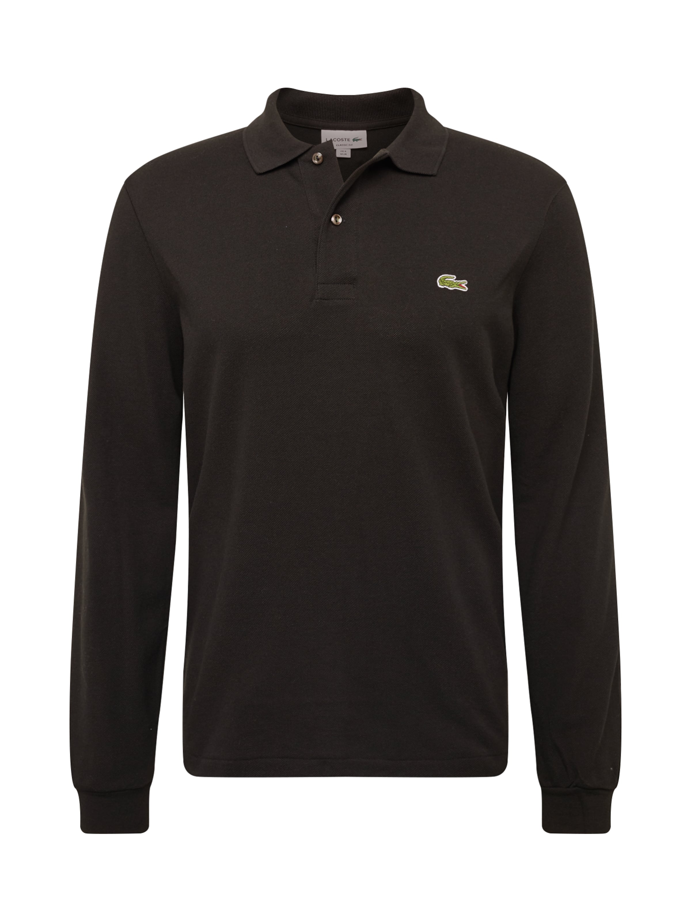 LACOSTE Poloshirt in Schwarz: Vorderseite