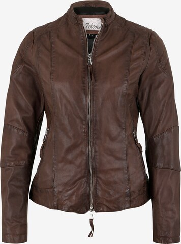 7ELEVEN Between-Season Jacket 'Quiny' in Brown: front