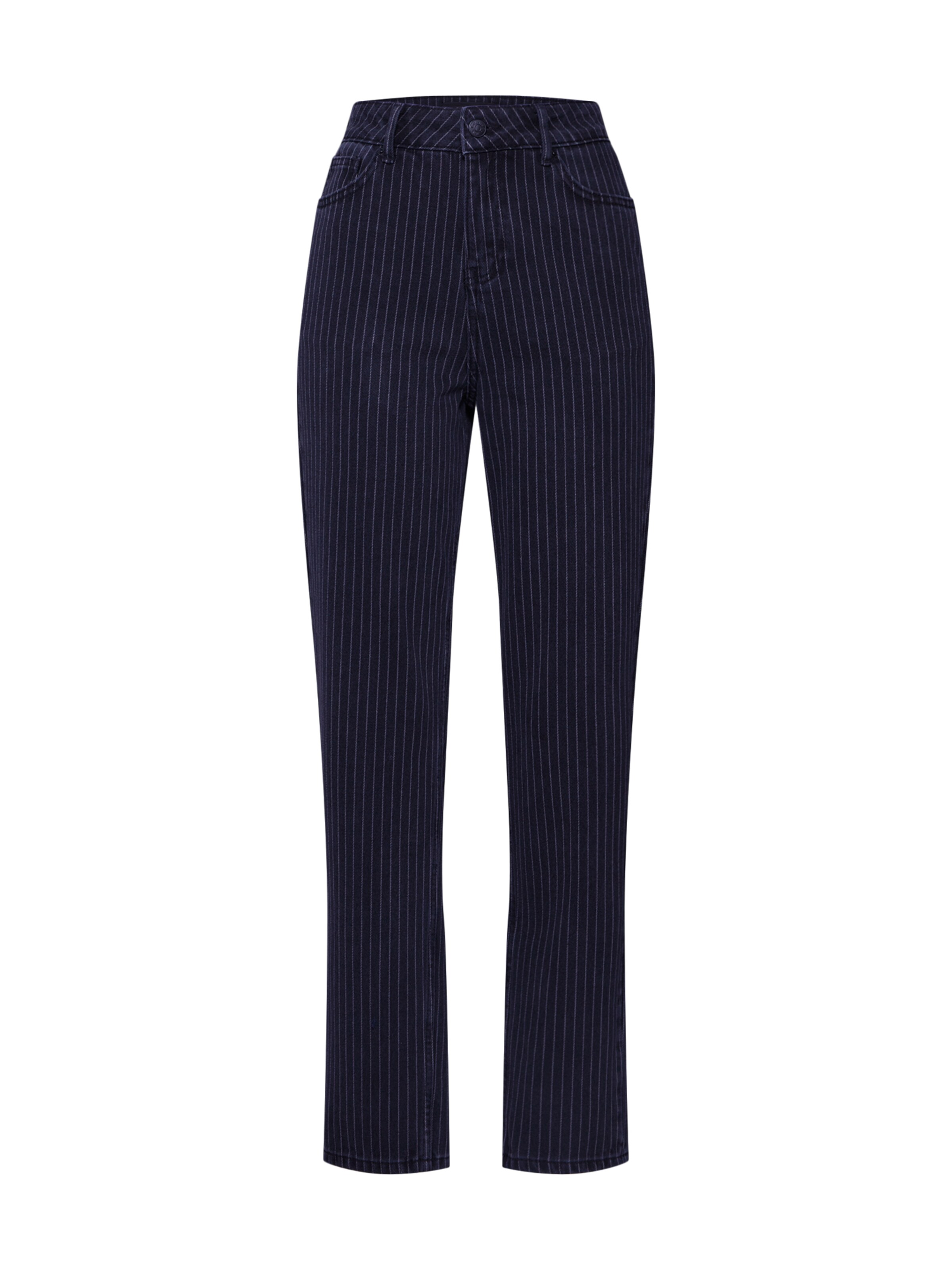 WHY7 - Jeans 'DANA HW MOM JEANS COLOUR' in de kleur Zwart