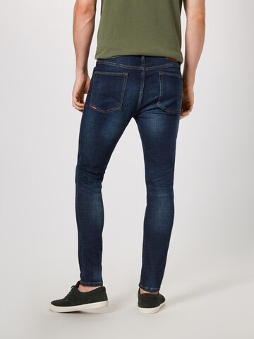 Superdry Skinny Jeans 'Travis' in Blau: zadná strana