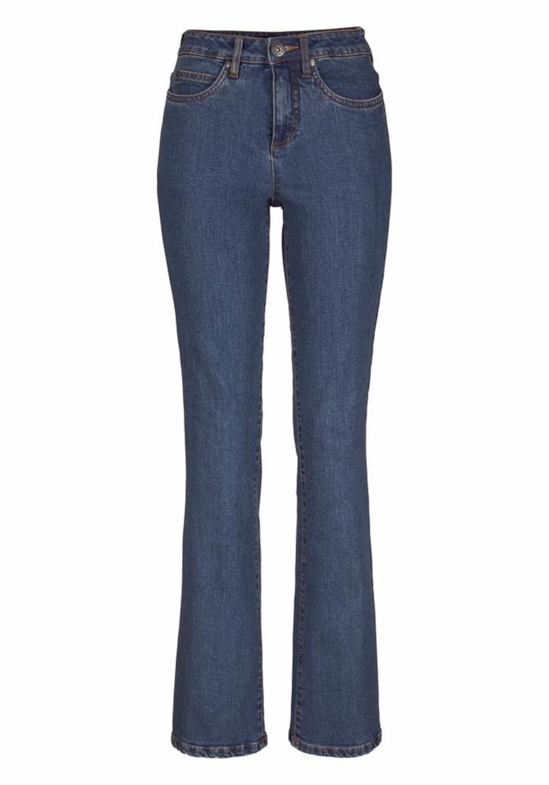 ARIZONA Bootcut Jeans in Blau: Vorderseite