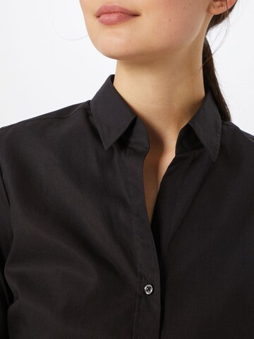 Camicia da donna 'Schwarze Rose' di SEIDENSTICKER in nero