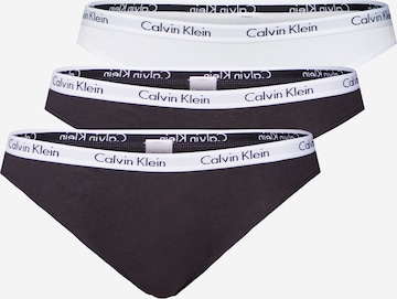 Calvin Klein Underwear Figi w kolorze czarny: przód