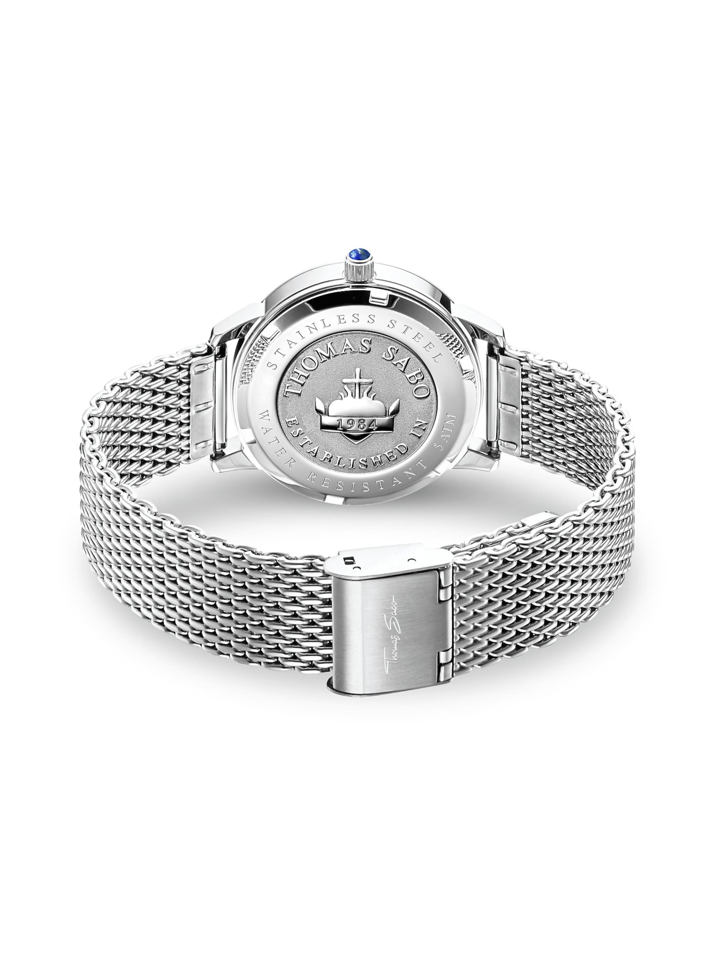 Thomas Sabo Quarzuhr 'WA0301-201-209-33 mm' in Silber